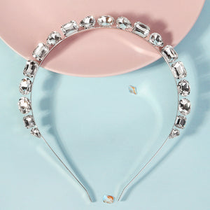 Miallo New Daily Women Jewelry Handmade Multi-Color Rhinestone Hair Accessories Fashion Simple Alloy Hair Bnad for Girls TS-J3325