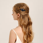 Load image into Gallery viewer, Miallo Luxury Fashion Handmade Wedding Party Hair Accessories Blue Color Crystal Bridal Hair Comb For Women And Girls HS-J7076GBLUE
