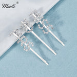 Load image into Gallery viewer, Miallo Exquisite Bling Crystal Hair Clip (3 pcs/pack) Letter Hair Accessories Elegant Bride Wedding Rhinestone Hair Jewelry HS-J6275
