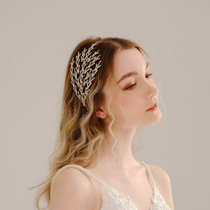Miallo Exquisite Fashion Claw Chain Hairband Rhinestone Crystal Hairhoop Wedding Bridal Hair Accessories TS-J3127