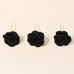 Load image into Gallery viewer, Miallo Exquisite Creative Handmade Fabric Rose Flower Hairpins (3 pcs/pack) Fashion Wedding Hair Accessories Jewelry for Brides HS-J6420&nbsp;
