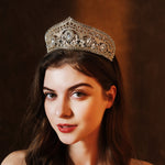Load image into Gallery viewer, Miallo New Bridal Jewelry Exquisite Handmade Crystal Beaded Wedding Crown Dress Accessories Tiaras Wedding Supplies Holiday Gifts TS-J3212
