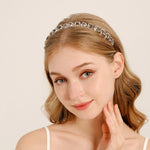 Load image into Gallery viewer, Miallo New Daily Women Jewelry Handmade Multi-Color Rhinestone Hair Accessories Fashion Simple Alloy Hair Bnad for Girls TS-J3325
