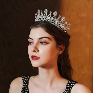 Miallo Princess Tiaras Fashion bridal crown headdress alloy rhinestone wedding hair accessories TS-J3176