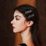 Load image into Gallery viewer, Miallo Exquisite Fashion Letter Rhinestone Hair Jewelry Simple Shiny And Hair Clips Elegant Bride Wedding &nbsp;Hair Accessories HS-J6684

