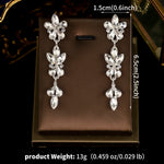 Load image into Gallery viewer, Miallo Fashion Simple Rhinestone Alloy Drop Earrings Bridal Ear Jewelry for Bride Wedding Party Banquet Accessories ERS-J4303S
