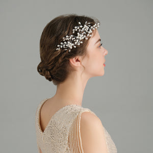 Miallo Simple Pearl Hair Pins (3 pcs/pack) Bridal Wedding Sets Party Hair Accessory Wedding Flower Rhinestone Hair Pins HS-J4475