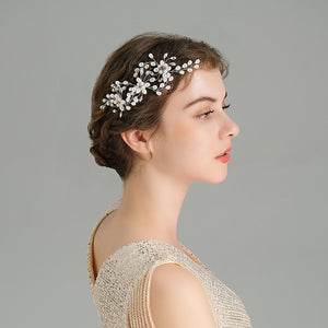 Miallo Simple Pearl Hair Pins (3 pcs/pack) Bridal Wedding Sets Party Hair Accessory Wedding Flower Rhinestone Hair Pins HS-J4475