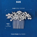 Load image into Gallery viewer, Miallo Vintage Elegant Rhinestone Flower Hair Side Comb Fashion Bridal Wedding Hair Accessories for Girl HS-J4272
