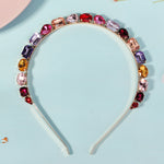 Load image into Gallery viewer, Miallo New Daily Women Jewelry Handmade Multi-Color Rhinestone Hair Accessories Fashion Simple Alloy Hair Bnad for Girls TS-J3325
