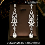 Load image into Gallery viewer, Miallo European and American New Light Luxury Earrings Rhinestone Embedded Flower Elegant Ear Jewelry ERS-J4305S
