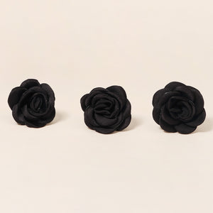 Miallo Exquisite Creative Handmade Fabric Rose Flower Hairpins (3 pcs/pack) Fashion Wedding Hair Accessories Jewelry for Brides HS-J6420&nbsp;