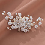 Load image into Gallery viewer, Miallo Delicate Handmade Trendy Pearls Flower Bridal Hair Comb New Arrival Hair Wedding Hair Accessories &nbsp;Women Jewelry HS-J7070G
