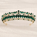 Load image into Gallery viewer, Miallo New Bridal Jewelry Exquisite Handmade Crystal Beaded Wedding Crown For Queen Dress Accessories Tiaras Prom Pageant in Christmas TS-J3208
