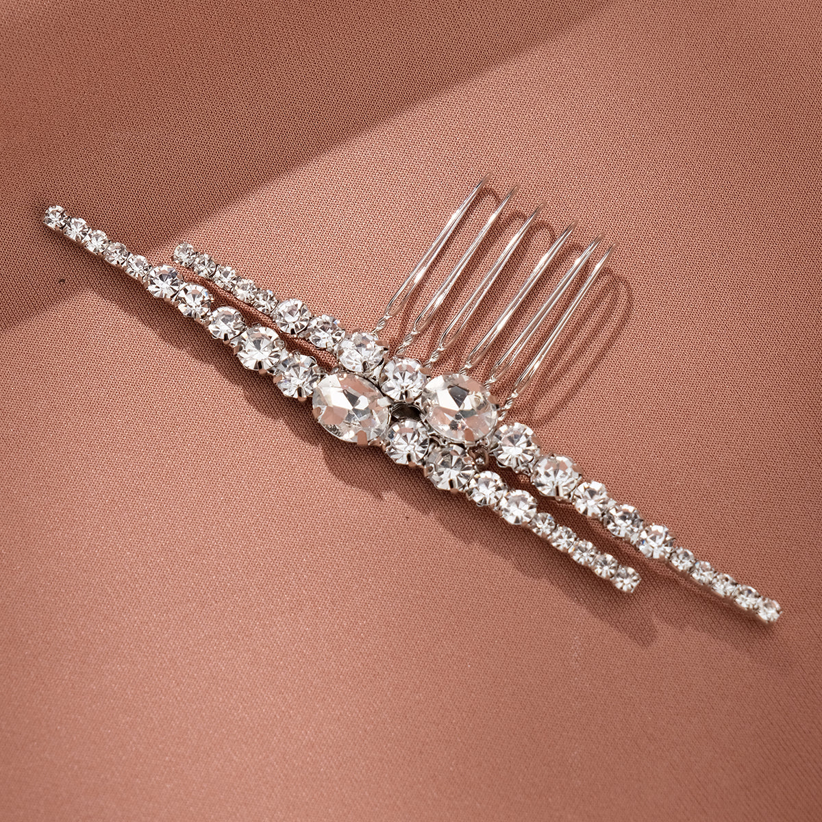 Miallo Exquisite Fashion Women Wedding Hair Accessories Rhinestone Elegant Fashion Hair Comb For Girls Birthday Gift HS-J7079S