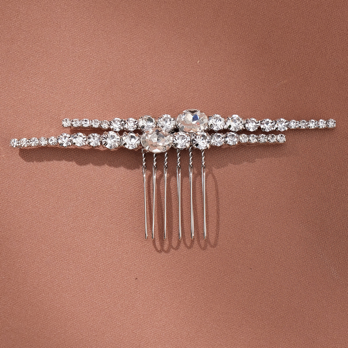Miallo Exquisite Fashion Women Wedding Hair Accessories Rhinestone Elegant Fashion Hair Comb For Girls Birthday Gift HS-J7079S