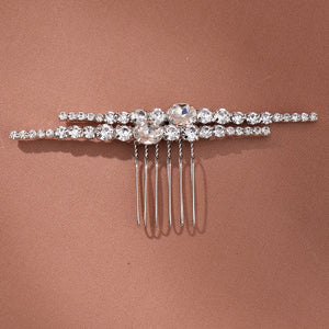 Miallo Exquisite Fashion Women Wedding Hair Accessories Rhinestone Elegant Fashion Hair Comb For Girls Birthday Gift HS-J7079S