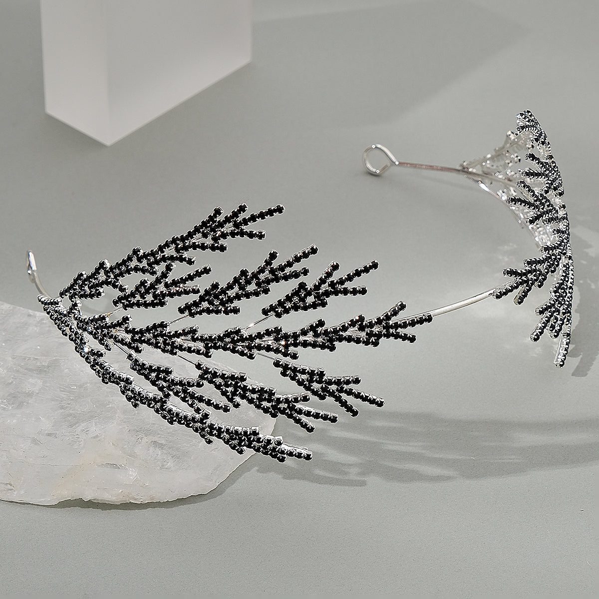 Miallo Exquisite Fashion Claw Chain Hairband Rhinestone Crystal Hairhoop Wedding Bridal Hair Accessories TS-J3127