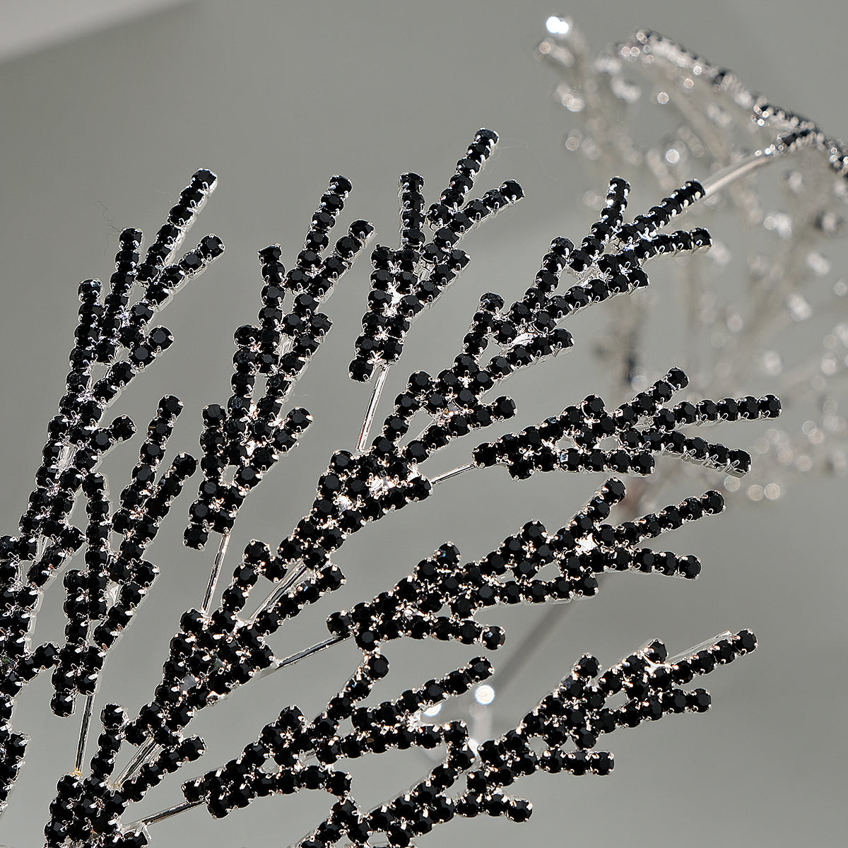 Miallo Exquisite Fashion Claw Chain Hairband Rhinestone Crystal Hairhoop Wedding Bridal Hair Accessories TS-J3127