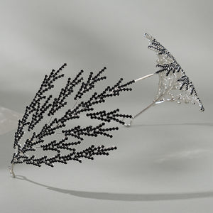 Miallo Exquisite Fashion Claw Chain Hairband Rhinestone Crystal Hairhoop Wedding Bridal Hair Accessories TS-J3127