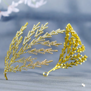 Miallo Exquisite Fashion Claw Chain Hairband Rhinestone Crystal Hairhoop Wedding Bridal Hair Accessories TS-J3127