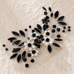 Load image into Gallery viewer, Miallo Exquisite Rhinestone Pearl Hair Comb Fashion Handmade Crystal Hair Accessories HS-J6869
