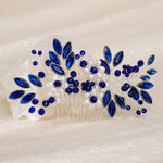 Load image into Gallery viewer, Miallo Exquisite Rhinestone Pearl Hair Comb Fashion Handmade Crystal Hair Accessories HS-J6869
