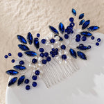 Load image into Gallery viewer, Miallo Exquisite Rhinestone Pearl Hair Comb Fashion Handmade Crystal Hair Accessories HS-J6869
