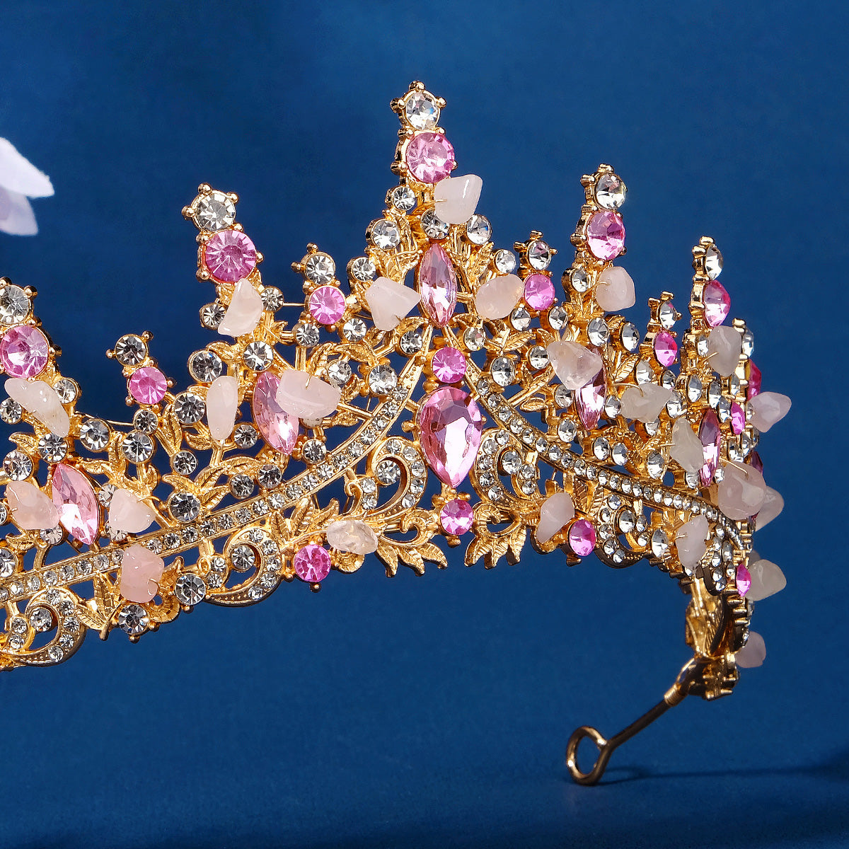 Miallo New Bridal Jewelry Gorgeous Handmade Crystal Beaded Delicate Hair Accessories For Bride TS-J3204
