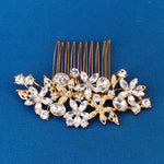 Load image into Gallery viewer, Miallo Vintage Elegant Rhinestone Flower Hair Side Comb Fashion Bridal Wedding Hair Accessories for Girl HS-J4272
