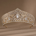 Load image into Gallery viewer, Miallo New Bridal Jewelry Exquisite Handmade Crystal Beaded Wedding Crown Dress Accessories Tiaras Wedding Supplies Holiday Gifts TS-J3212
