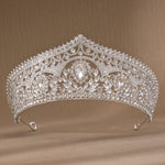 Load image into Gallery viewer, Miallo New Bridal Jewelry Exquisite Handmade Crystal Beaded Wedding Crown Dress Accessories Tiaras Wedding Supplies Holiday Gifts TS-J3212
