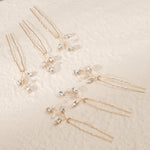 Load image into Gallery viewer, Miallo Simple Fashion Rhinestone Hairpins (6 pcs/pack) Bride Wedding Hairpiece Shiny Handmade Crystal Hair Accessories HS-J6313
