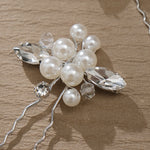 Load image into Gallery viewer, Miallo Simple Shiny Rhinestone Pearl Hairpins Handmade Daily Hair Accessories For Women And Girls Gift HS-J5003
