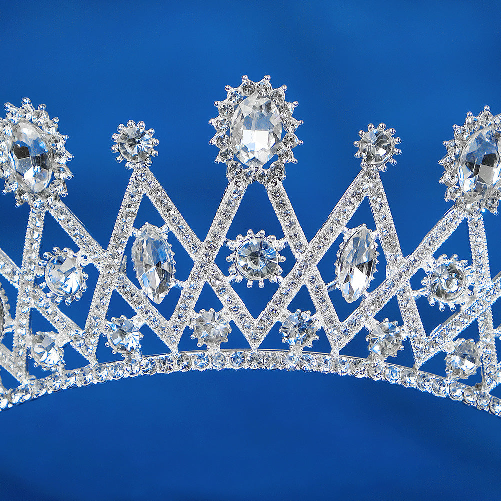 Miallo Princess Tiaras Fashion bridal crown headdress alloy rhinestone wedding hair accessories TS-J3176