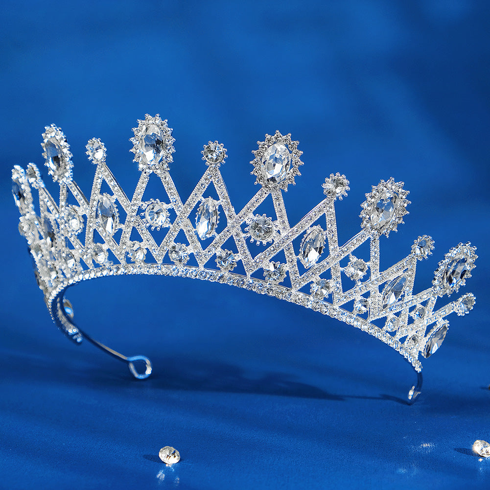 Miallo Princess Tiaras Fashion bridal crown headdress alloy rhinestone wedding hair accessories TS-J3176