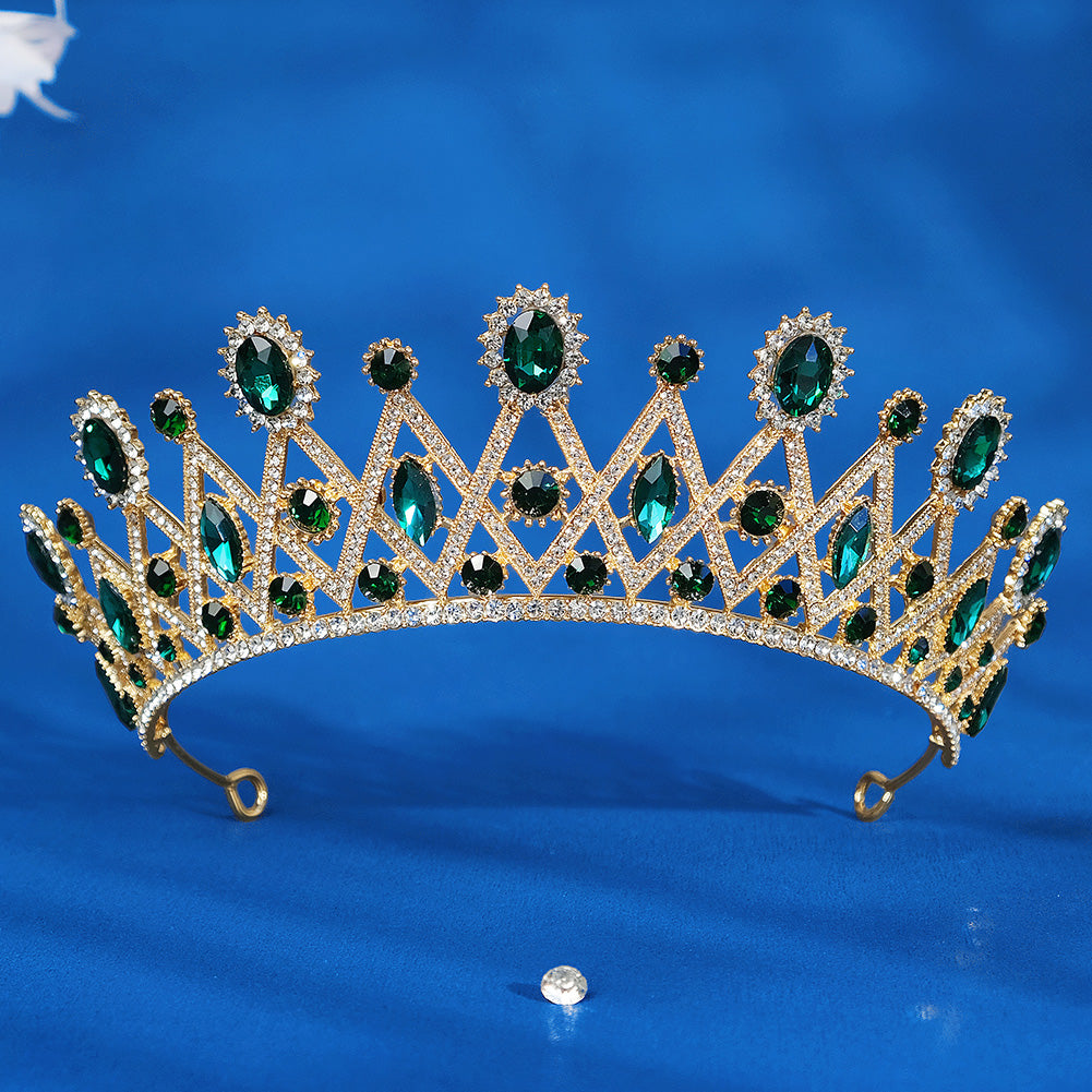Miallo Princess Tiaras Fashion bridal crown headdress alloy rhinestone wedding hair accessories TS-J3176