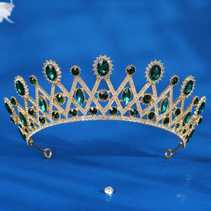 Miallo Princess Tiaras Fashion bridal crown headdress alloy rhinestone wedding hair accessories TS-J3176