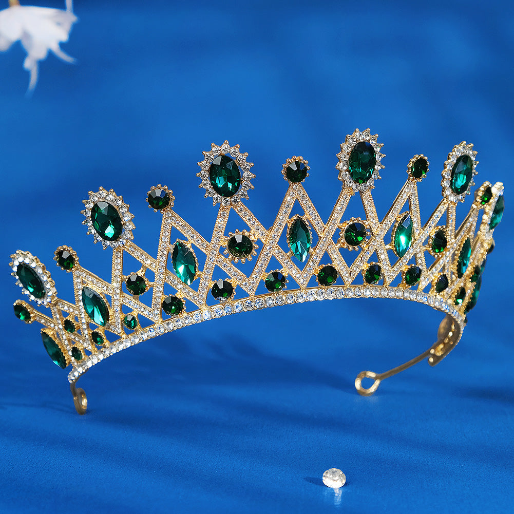 Miallo Princess Tiaras Fashion bridal crown headdress alloy rhinestone wedding hair accessories TS-J3176