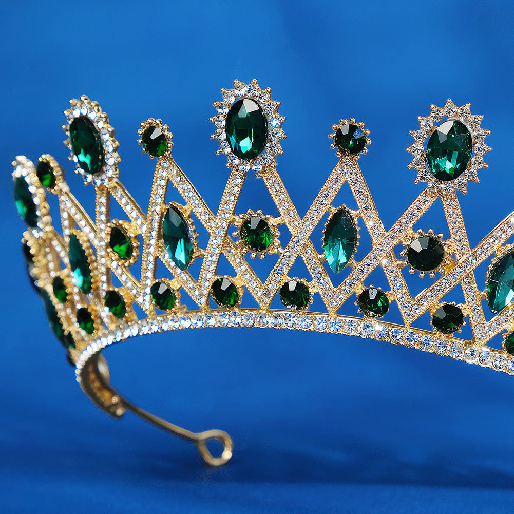 Miallo Princess Tiaras Fashion bridal crown headdress alloy rhinestone wedding hair accessories TS-J3176