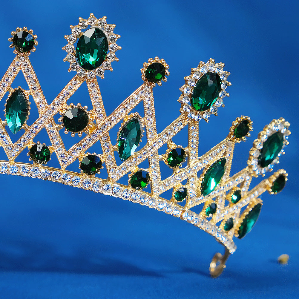 Miallo Princess Tiaras Fashion bridal crown headdress alloy rhinestone wedding hair accessories TS-J3176