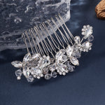 Load image into Gallery viewer, Miallo Exquisite Rhinestone Crystal Bead Flower Handmade Hair Comb Elegant Fashion Hair Accessories For Girls Birthday Gift HS-J5280
