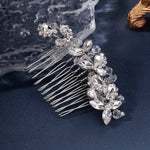 Load image into Gallery viewer, Miallo Exquisite Rhinestone Crystal Bead Flower Handmade Hair Comb Elegant Fashion Hair Accessories For Girls Birthday Gift HS-J5280
