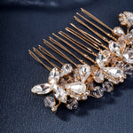 Load image into Gallery viewer, Miallo Exquisite Rhinestone Crystal Bead Flower Handmade Hair Comb Elegant Fashion Hair Accessories For Girls Birthday Gift HS-J5280
