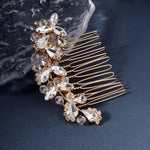 Load image into Gallery viewer, Miallo Exquisite Rhinestone Crystal Bead Flower Handmade Hair Comb Elegant Fashion Hair Accessories For Girls Birthday Gift HS-J5280
