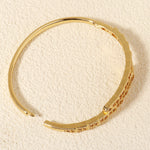 Load image into Gallery viewer, Miallo Unique Snake-Shaped Inlaid With Cubic Zircon Bangle Fashion Daily Accessories BS-J5537G
