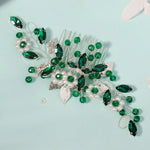 Load image into Gallery viewer, Miallo Hot Selling Bridal Crystal Pearl Flower Handmade Wedding Headpiece Hair Combs Metal Leave Hair Accessories HS-J6628

