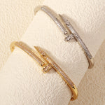 Load image into Gallery viewer, Miallo Stylish Cubic Zircon Spike Bangle Simple Versatile Daily Accessories BS-J5508
