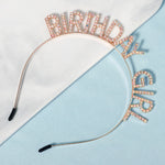 Load image into Gallery viewer, Miallo Simple Crystal Happy Birthday Party Girl Hair Accessories Birthday Dinner Luxury Headdress Decorative Headband TS-J3029
