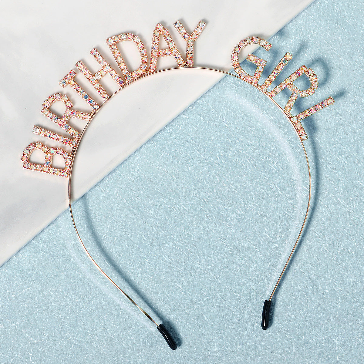 Miallo Simple Crystal Happy Birthday Party Girl Hair Accessories Birthday Dinner Luxury Headdress Decorative Headband TS-J3029
